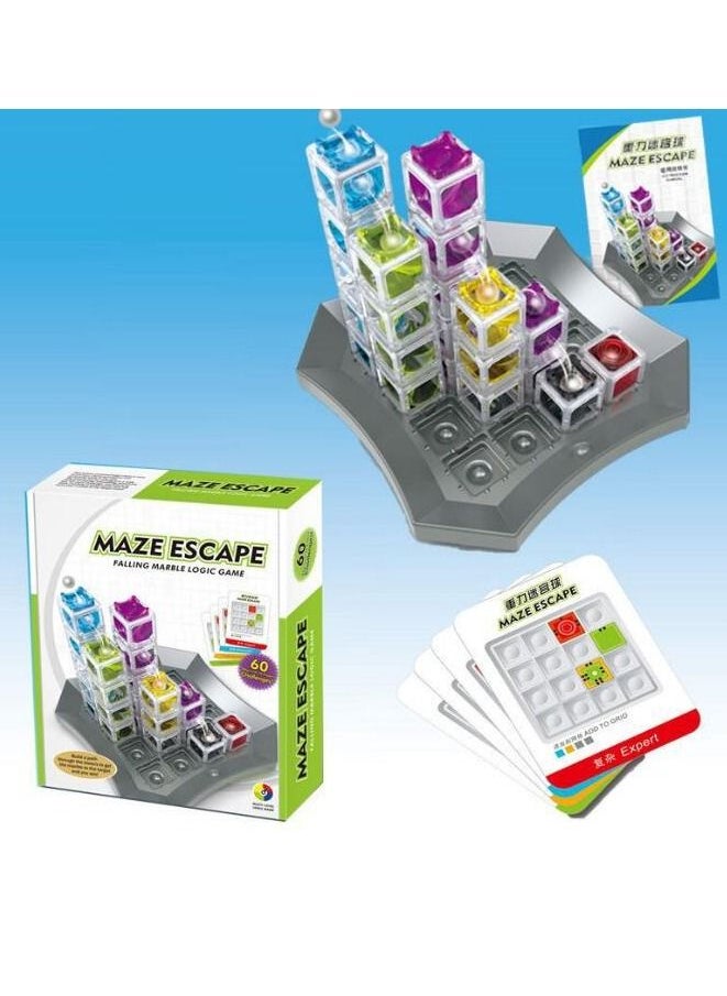 Gravity Maze Marble Run Brain Game Toy for Boys and Girls Age 8 and Up