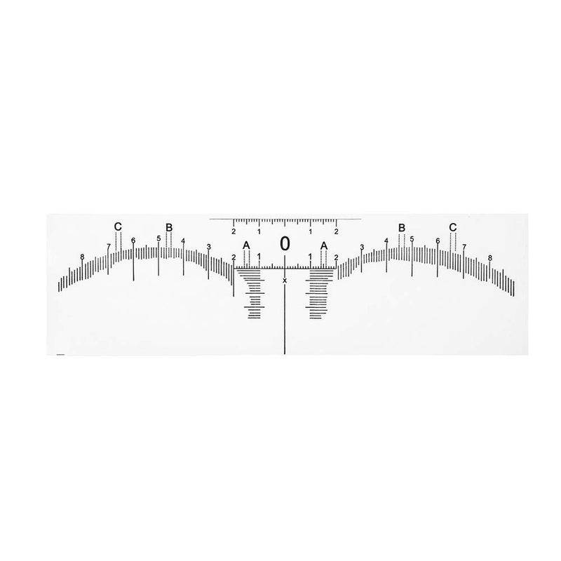 50pcs Eyebrow Ruler Stencils Eyebrow Ruler Sticker Disposable Eyebrow Ruler Measurement Tool Mapping Stickers - Image 5