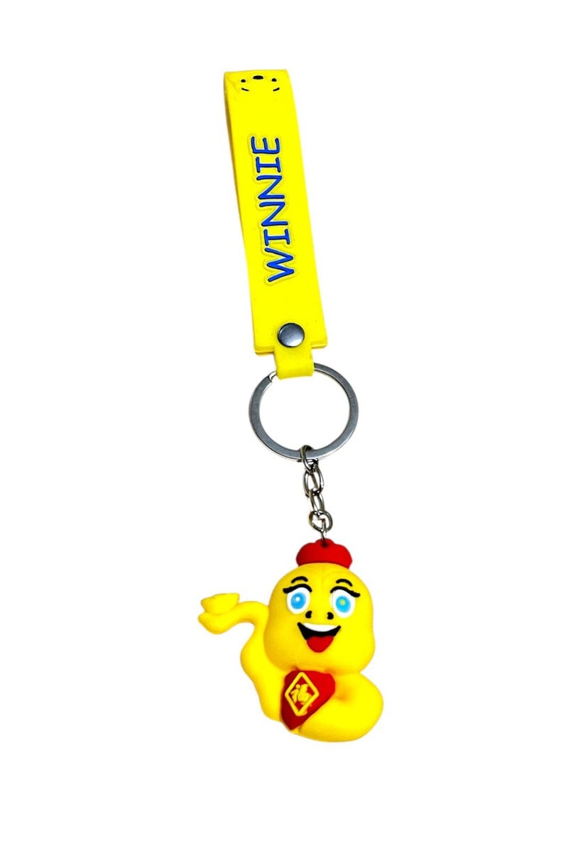 Silicone keychain in cartoon shapes with an elegant appearance, - Image 2
