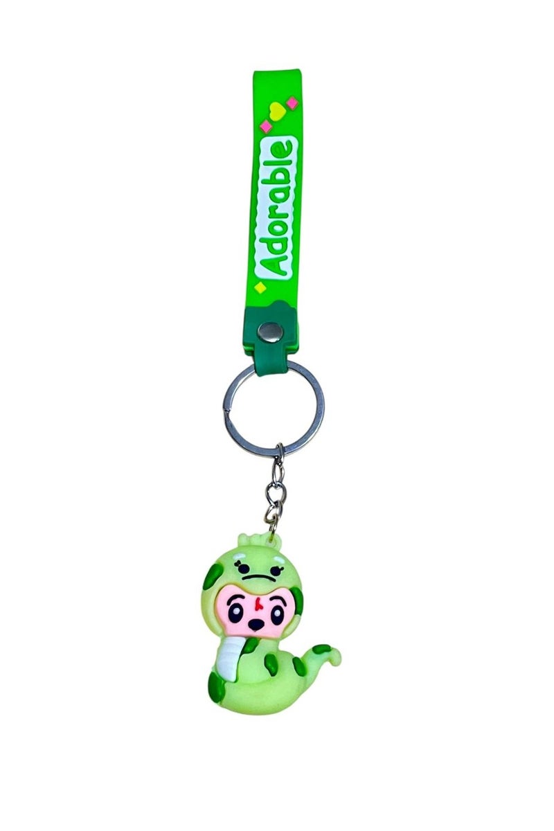 Silicone keychain in cartoon shapes with an elegant appearance, - Image 4