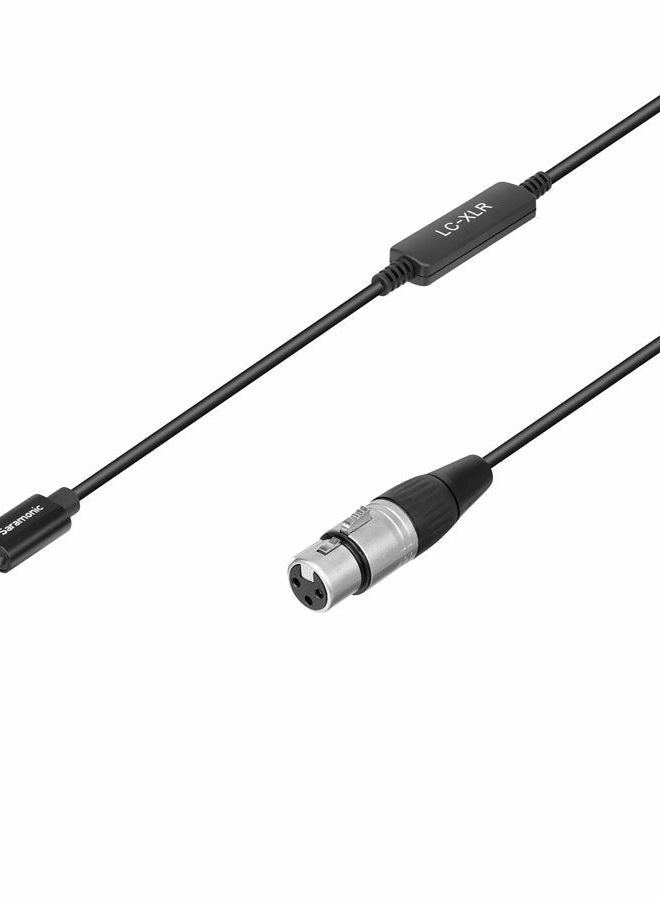 Saramonic XLR Female to Apple Lightning Microphone Interface Cable for iPhone & iPad (LC-XLR) - Image 2