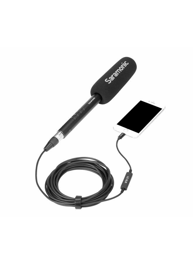 Saramonic XLR Female to Apple Lightning Microphone Interface Cable for iPhone & iPad (LC-XLR) - Image 3