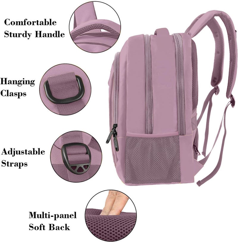 MATEIN Travel Laptop Backpack, Business Anti Theft Slim Sturdy Laptops Backpack with USB Charging Port, Water Resistant College Computer Bag Gift for Men & Women Teacher Fits 15.6 Inch Notebook - Image 5