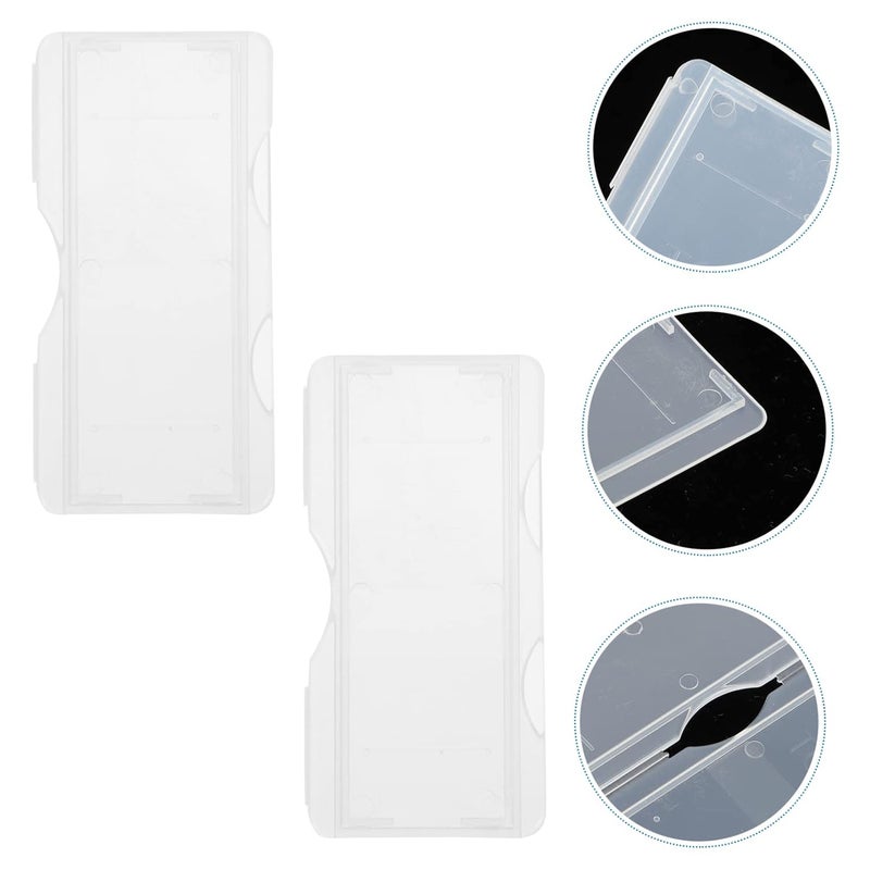 klarako Specimens Slide Holder Terrarium Microscope Slide Bag Set White: 100pcs Microscope Slide Holder Individual Plastic Microscope Slide Storage Box for Lab Plastic Containers - Image 3
