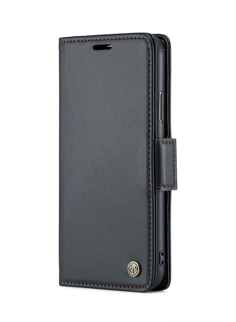 Suteni Flip Cover Leather Protective Mobile Phone Case for iPhone - Image 1