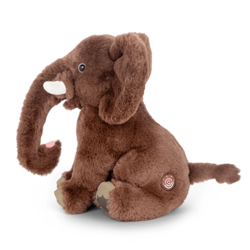 Fahlo Tracking Plush | Includes 12" Plush, Interactive 3D Tracking Map, and Wildlife Conservation Support | Eco-Friendly & Safe for All Ages | (Elephant) - Image 2