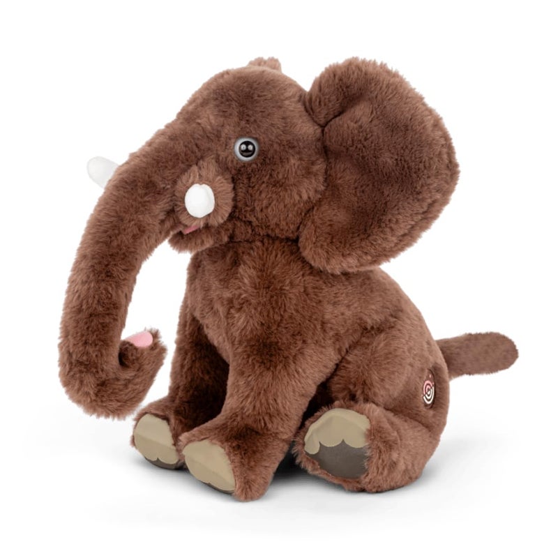 Fahlo Tracking Plush | Includes 12" Plush, Interactive 3D Tracking Map, and Wildlife Conservation Support | Eco-Friendly & Safe for All Ages | (Elephant) - Image 3