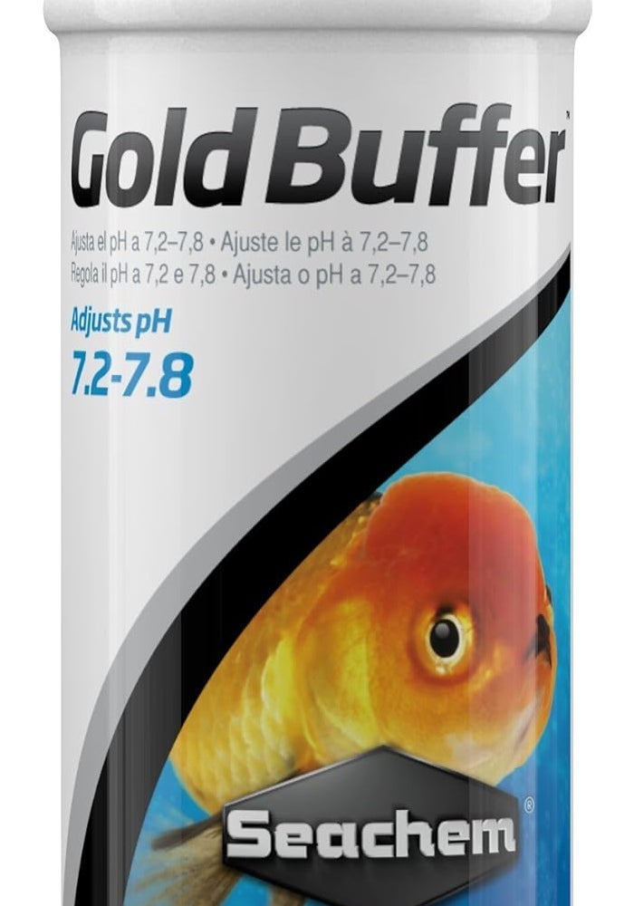 Seachem Gold Buffer for Goldfish - pH Adjuster, 70 g / 2.5 oz - Image 1