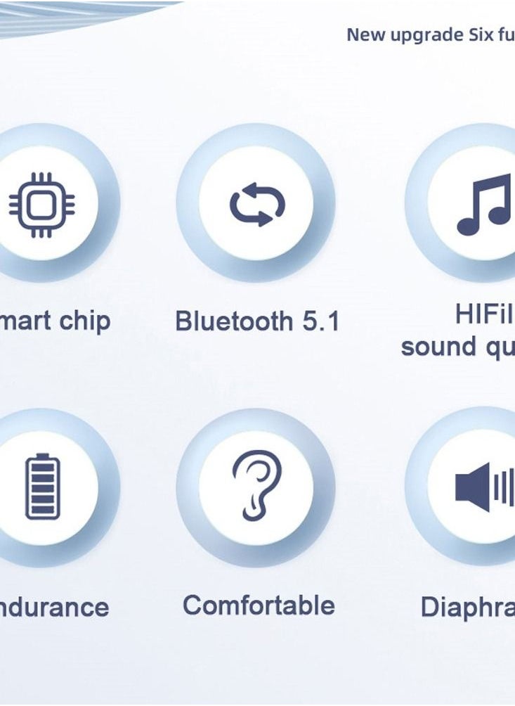 Generic - Bluetooth Touch Air Pods with HD Microphone HD stereo sound /LP1 Pro - Image 1