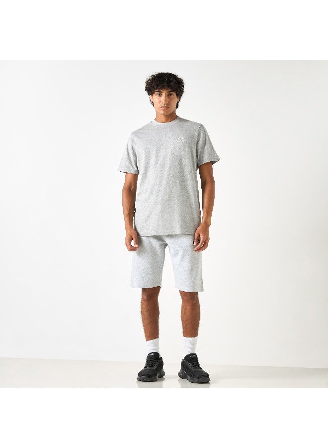 Kappa Crew Neck Regular Fit T-shirt with Short Sleeves