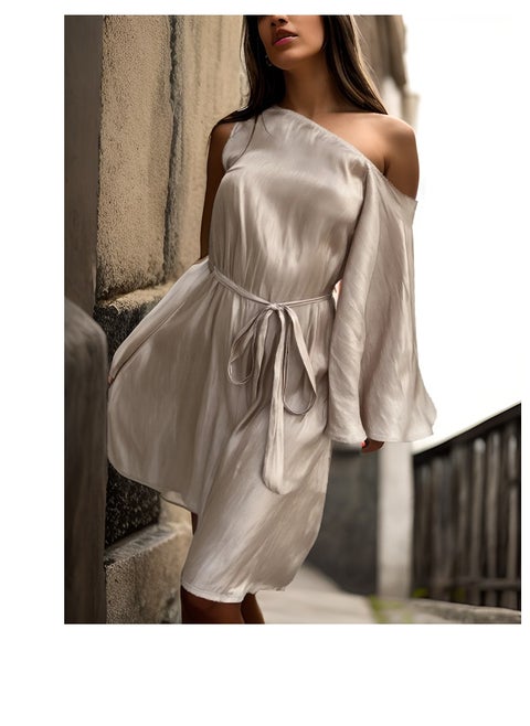 Handmade Shiny Midi Dress