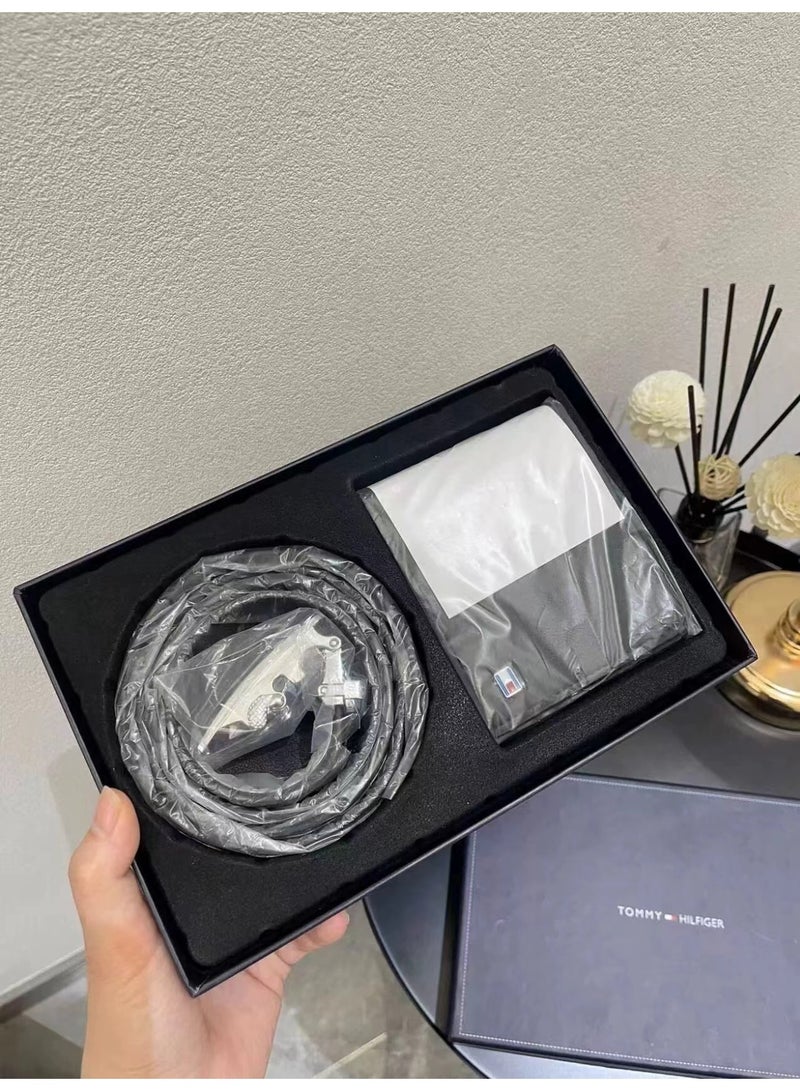 TOMMY SPORT Wallet And Belt Gift Set - Image 1