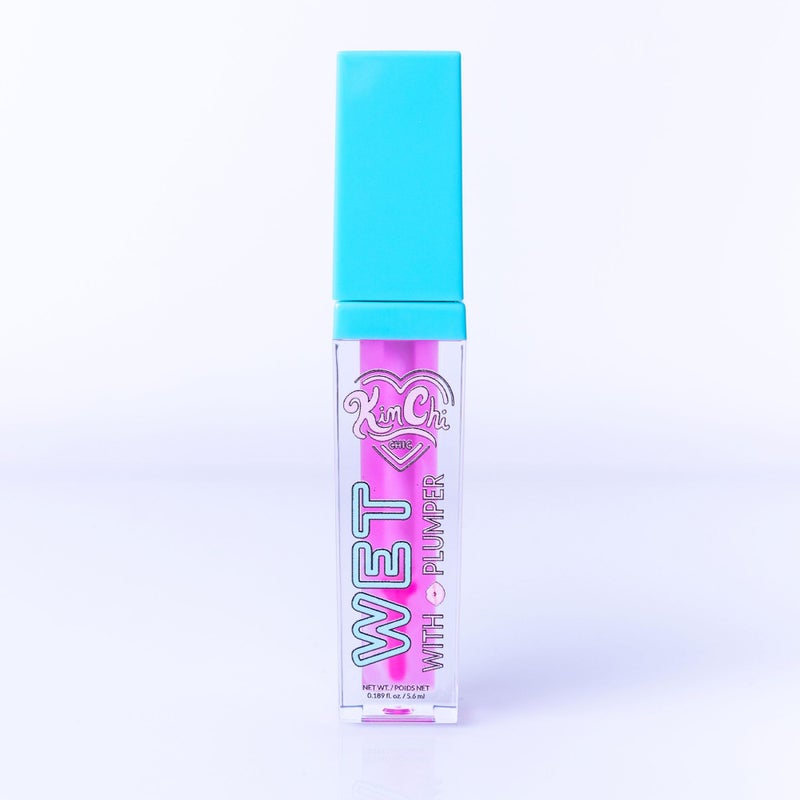 Kimchi Chic Beauty High Shine Wet Gloss Lip Plumping Lip Gloss, High Shine, Non-Sticky, Super Lightweight and Vegan Lip Gloss, Translucent Hot Pink, 03 Miami, 5.6ml - Image 3