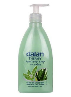 Dalan Therapy Liquid Soap White Tea & Aloe Vera Green 400 Ml  - Image 1