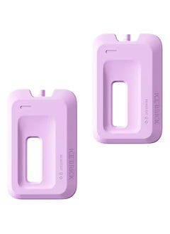 TYCOM Tycom Ice Packs for Lunch Box Reusable Ultra Thin Freezer Packs Long Lasting for Coolers. Cooler Bag for Work School Picnic or Camping Keep Food Fresh 260ml 2 Pack  - Image 1