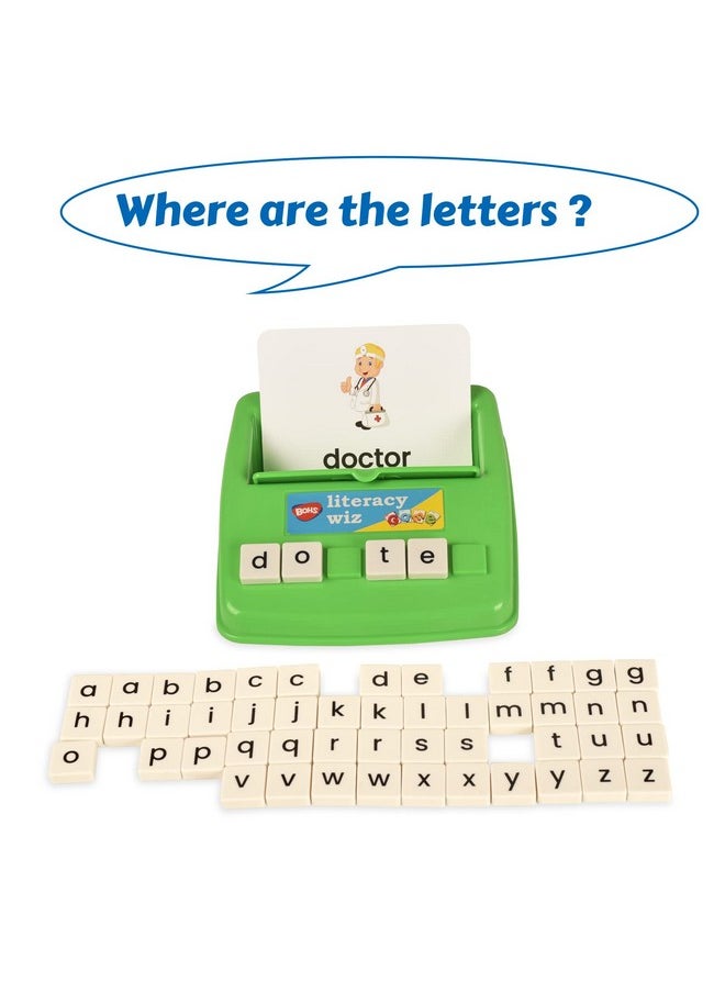 Literacy Wiz Fun Game See And Hide Spell Lower Case Flash Cards Preschool Language Learning Educational Toys