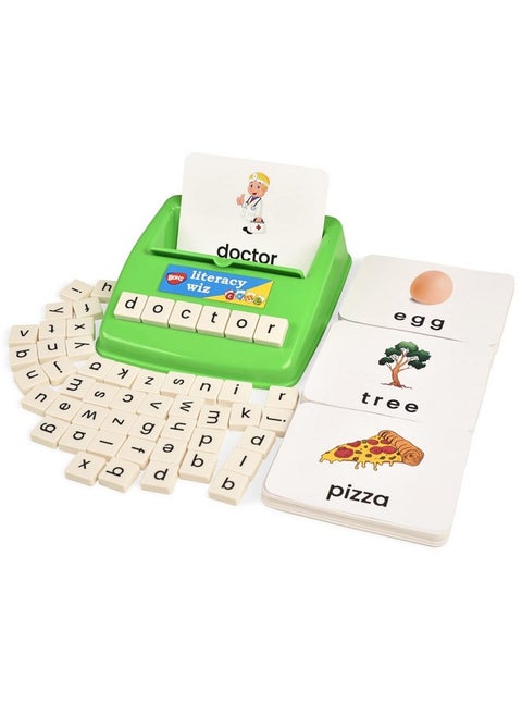 Literacy Wiz Fun Game See And Hide Spell Lower Case Flash Cards Preschool Language Learning Educational Toys