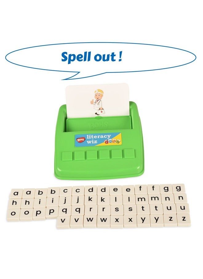 Literacy Wiz Fun Game See And Hide Spell Lower Case Flash Cards Preschool Language Learning Educational Toys