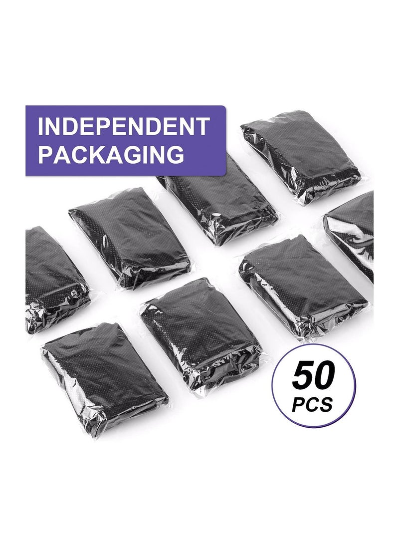 globalstar Globalstar Disposable Non-Woven Bra Tube Top – Black, Adjustable Tie, Hygienic & Breathable – 50pcs BW-102  - Image 5