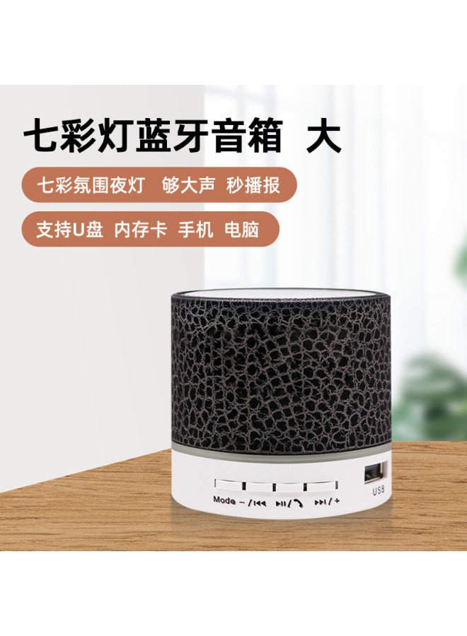 Neutral New Bluetooth Speaker Desktop Portable String Speaker Subwoofer Small Steel Cannon Noise Reduction Bluetooth Audio - Image 1