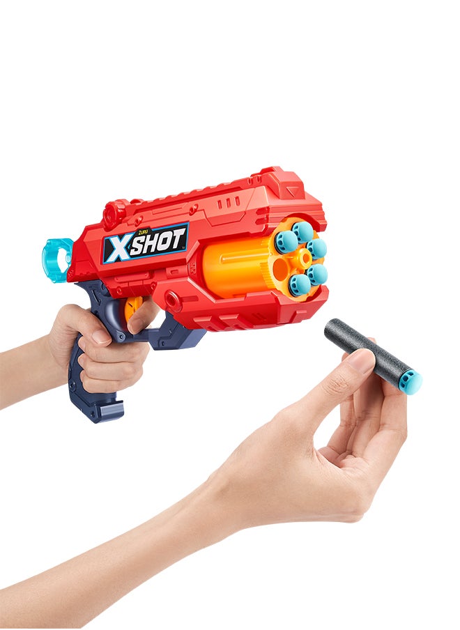 Zuru X-Shot إكسل ريفلكس-6 16 سهم - لعبة تصويب حركية للأطفال والمراهقين والبالغين، للأولاد والبنات، أنشطة عطلات خارجية، هدايا للأطفال من عمر 8 سنوات فأكثر  - Image 4