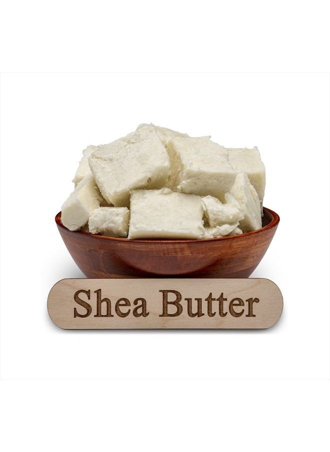 Plant Guru Raw African Shea Butter 5 lbs. Bulk Block 100% Pure Natural Unrefined IVORY - Ideal Moisturizer For Dry Skin, Body, Face And Hair Growth. Great For DIY Soap and Lip Balm Making.  - Image 3