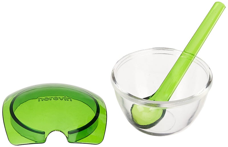 Herevin Imperia Snacks Serving Set with Spoon and Cover, 3-Pieces, Color May Vary - Image 2