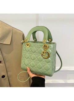 Generic Small Square Bag Women'S Bag Shoulder Bag Ladies' luxury handbag with niche design  Classic Embroidery Three-Grid Four-Grid Toffee Bag  Explosions This Year Popular Joker Small Fragrant Style Shoulder Handbag  - Image 1