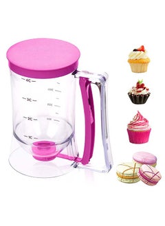 GerTong Pancake Batter Dispenser 900ml Cake Batter Dispenser Kitchen Baking Tool for Cupcakes, Waffles, Muffin, Mix Crepes, Cake, and Any Baked Goods (Batter Dispenser)