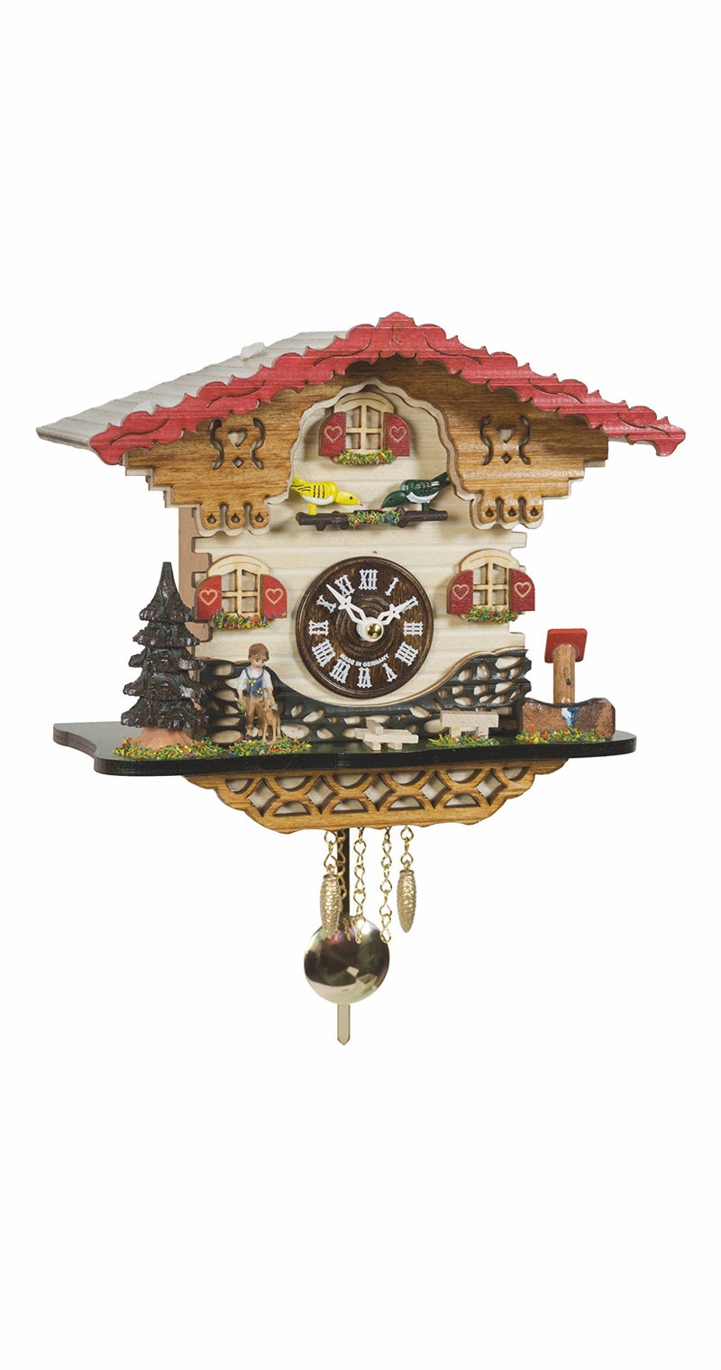 Trenkle Kuckulino Black Forest Clock Swiss House with Quartz Movement and Cuckoo Chime TU 2058 PQ - Image 2