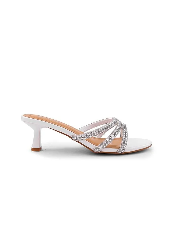 كابلي Cuple Embellished Multi Strap Heeled Sandals