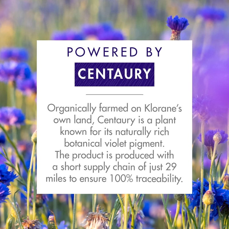 Klorane Vegetable Purple Conditioner With Centaury Brightens Blonde Or Grey Hair Neutralises Unwanted Yellow And Copper Tones Free From Parabens Silicone And Sulphates 180Ml - Image 2