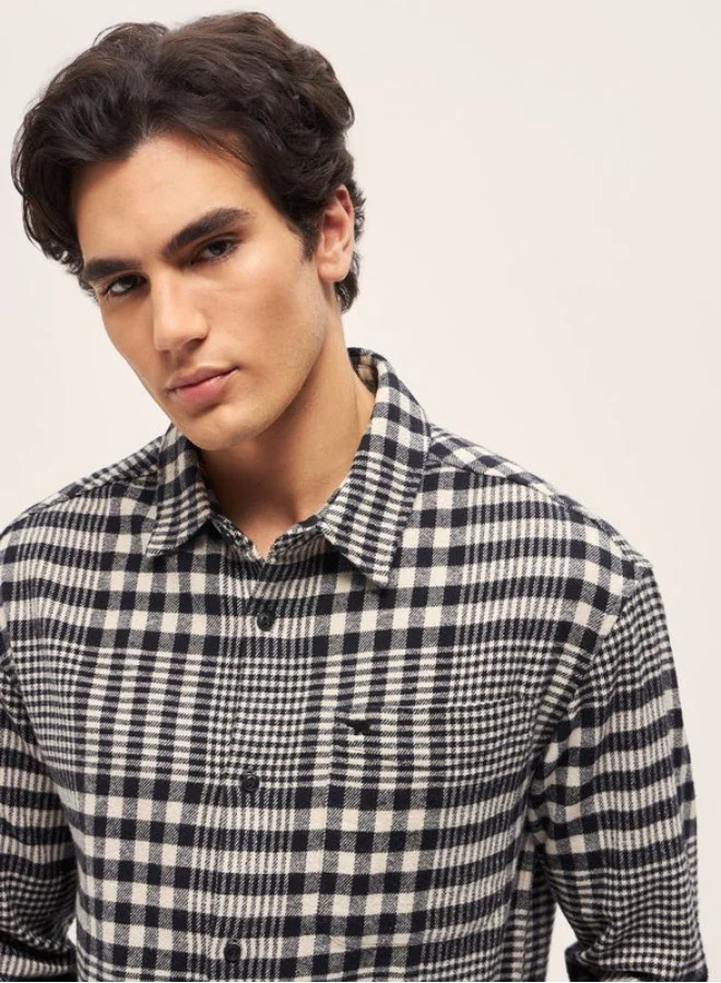THE BEAR HOUSE Men's Shirt for Casual and Formal Wear | Classic Button-Down Style for Office, Daily Use, Travel, Events & All-Season Outfits | Versatile & Stylish Wardrobe Essential for Every Occasion