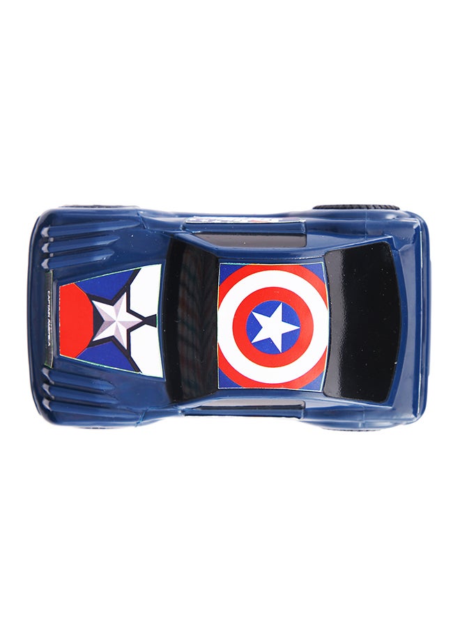 Marvel Skoodle Pull Back Mightiest SUV Captain America – Toy Vehicle for Kids Ages 3+ - Image 4