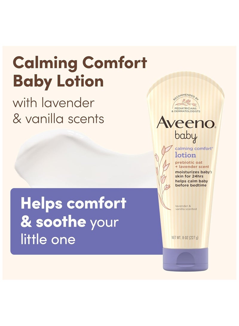 Aveeno Aveeno Baby Calming Comfort Moisturizing Body Lotion - Lavender & Vanilla Scents  - Image 1