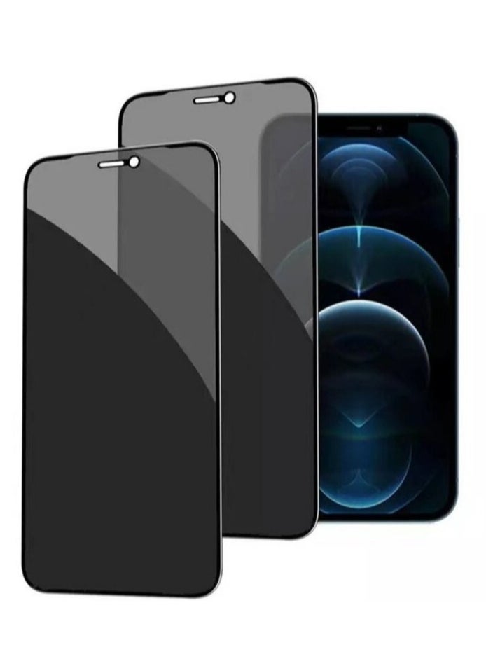 vesus (2 Pack) for iPhone 13 Pro Max Privacy Tempered Glass Screen Protector Anti-Scratch with Back Camera glass Alignment Frame Bubble Free Scratch Resistant - Image 1