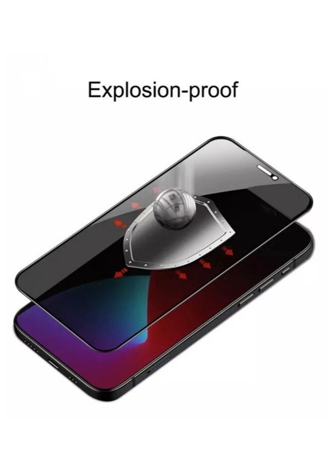 vesus (2 Pack) for iPhone 13 Pro Max Privacy Tempered Glass Screen Protector Anti-Scratch with Back Camera glass Alignment Frame Bubble Free Scratch Resistant - Image 2