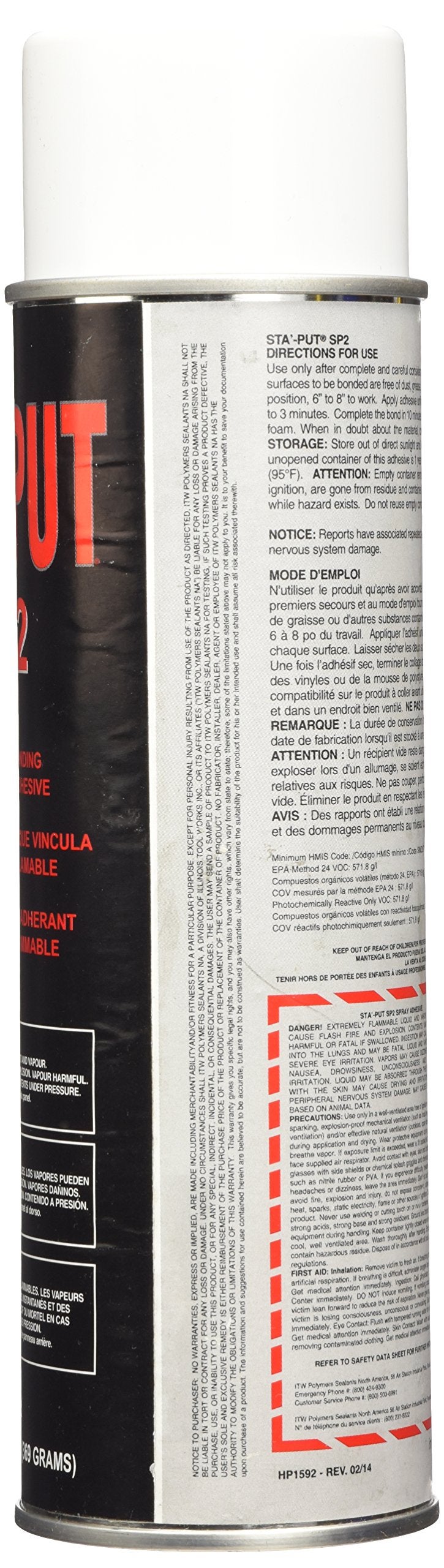AP Products منتجات AP 001-SP213ACC لاصق رذاذ - 13 أونصة سائلة - Image 2