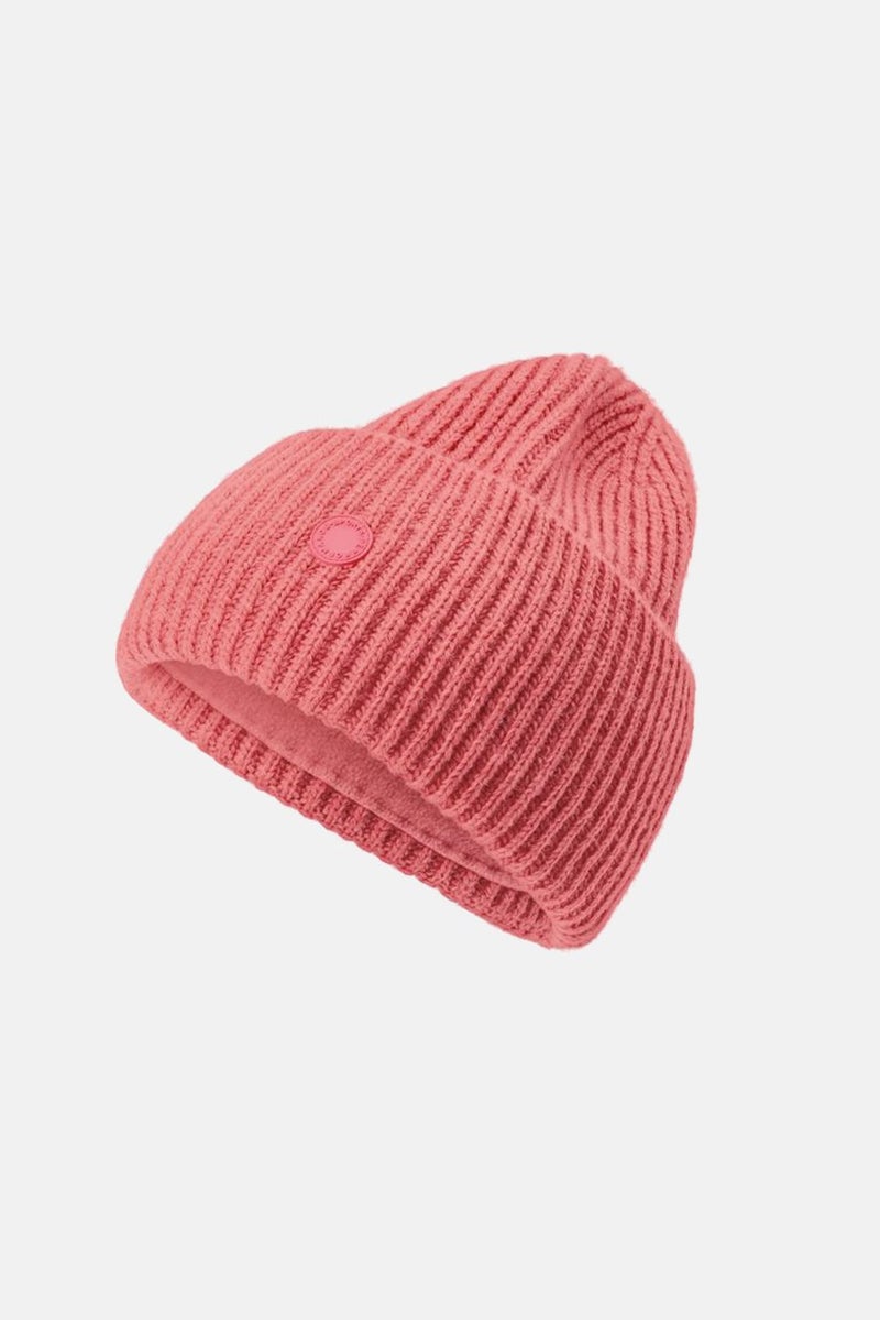 Tchibo Women Knitted Beanie Hat, Coral - Image 2