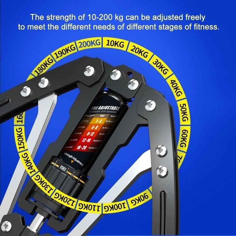 EAST MOUNT Twister Arm Exerciser - Adjustable 22-440lbs Hydraulic Power for Home Chest and Shoulder Training - Image 3