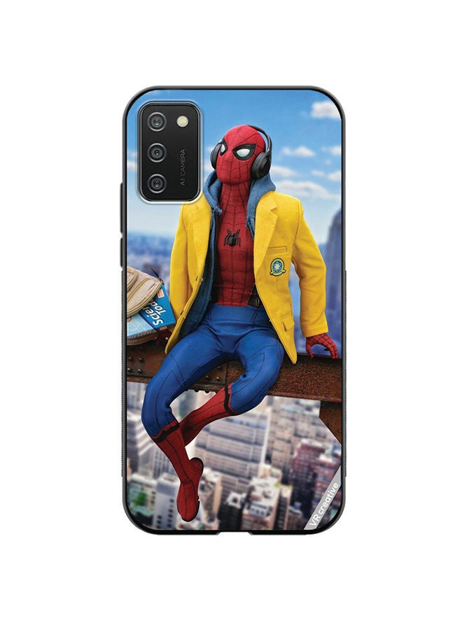 VR CREATIVE Protective Case Cover For Samsung Galaxy A02s Spiderman Design Multicolour - Image 1