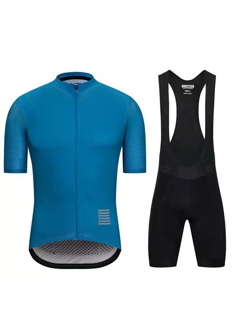 KUYING New Men's And Women's Summer Cycling Suit Set  - Image 1