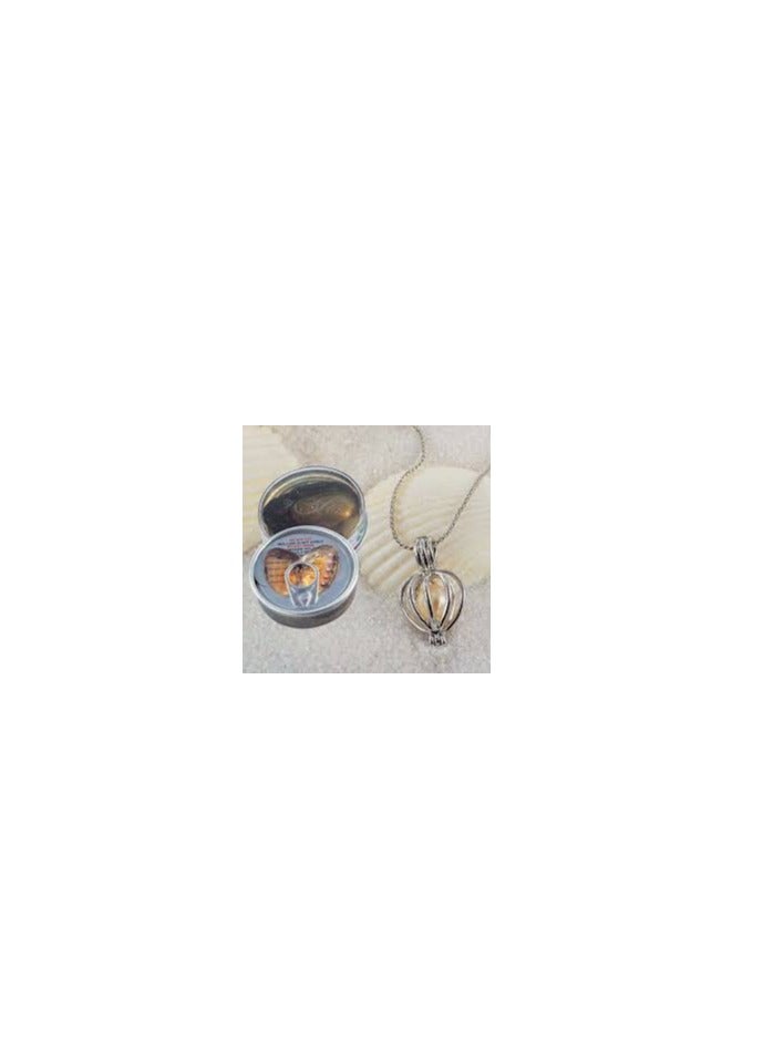 maya accessories Pearl Kit, Pearl Kit Box Pearl in Oyster, DIY Creative Necklace Jewelry Gift Set, Fashion Creations Kit with Pendant Necklace Durable for Women Girls, bamboo  - Image 1