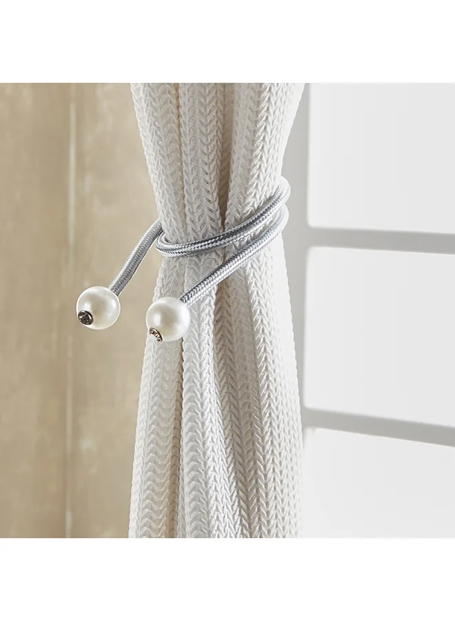 Home Box Dazzle 2-Piece Dolo Curtain Tie Back Set