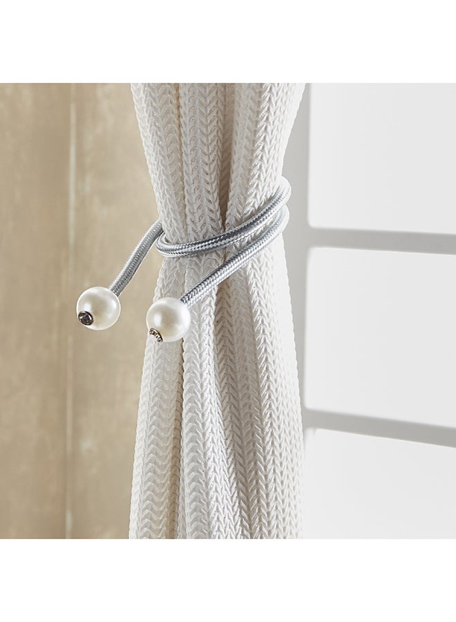 Home Box Dazzle 2-Piece Dolo Curtain Tie Back Set  - Image 2