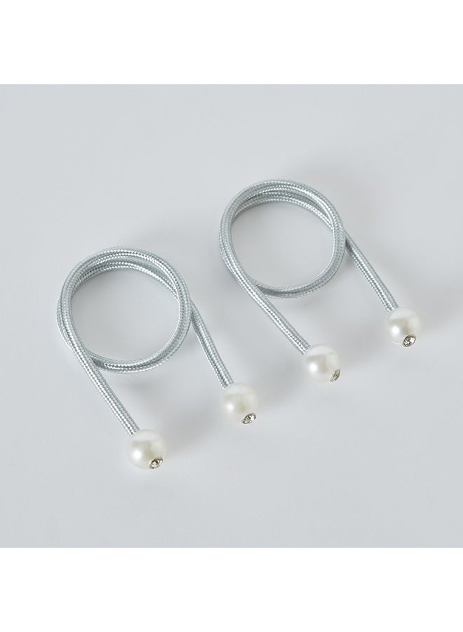 Home Box Dazzle 2-Piece Dolo Curtain Tie Back Set  - Image 4