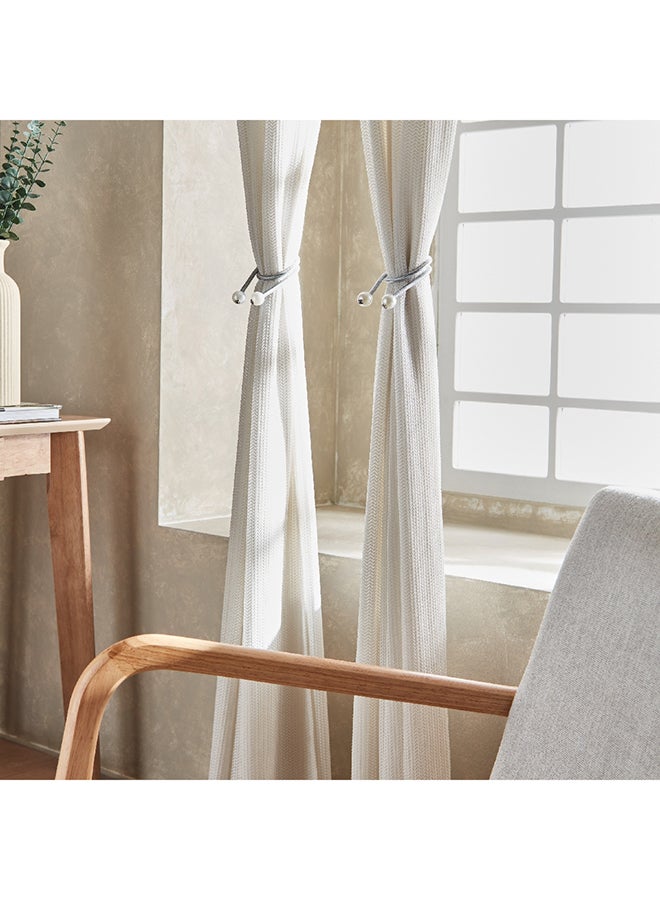 Home Box Dazzle 2-Piece Dolo Curtain Tie Back Set  - Image 3