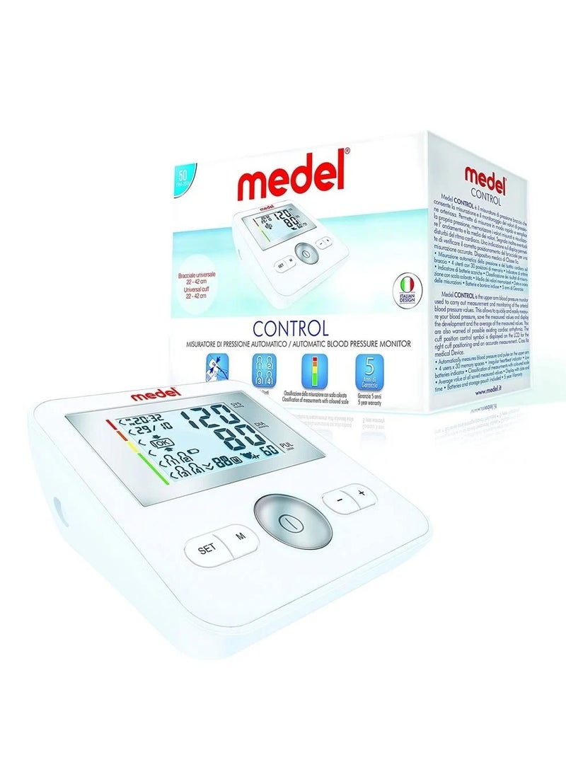 medel Control Digital Arm Blood Pressure Monitor