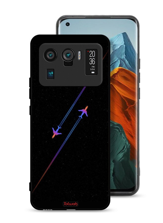 Tolwak Xiaomi Mi 11 Ultra Protective Case Cover Airplanes Art - Image 1