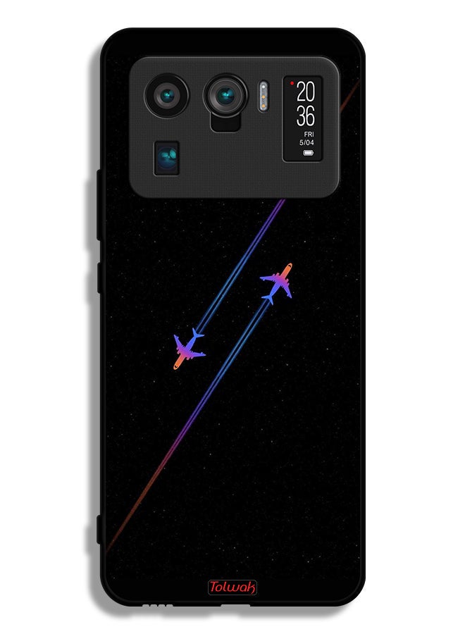 Tolwak Xiaomi Mi 11 Ultra Protective Case Cover Airplanes Art - Image 2